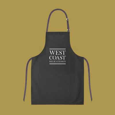 West Coast deli apron