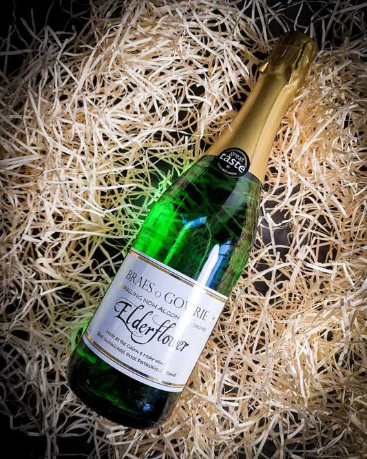 Braes o' Gowrie Sparkling Elderflower Drink (0% ABV - (75cl))
