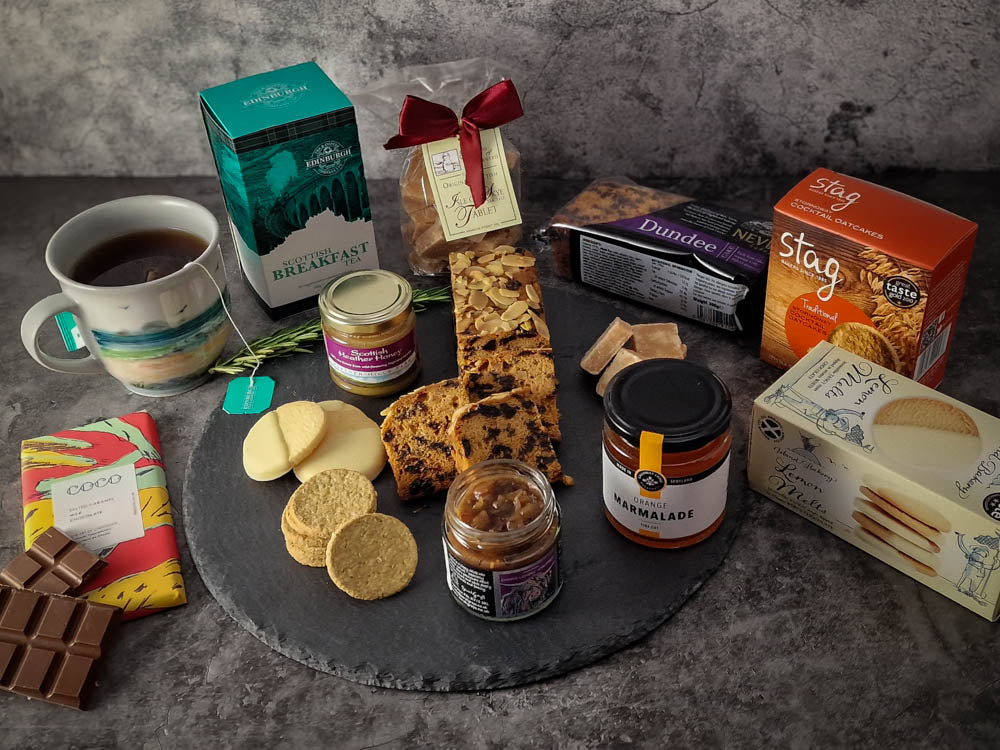 classic scotish hamper food gift