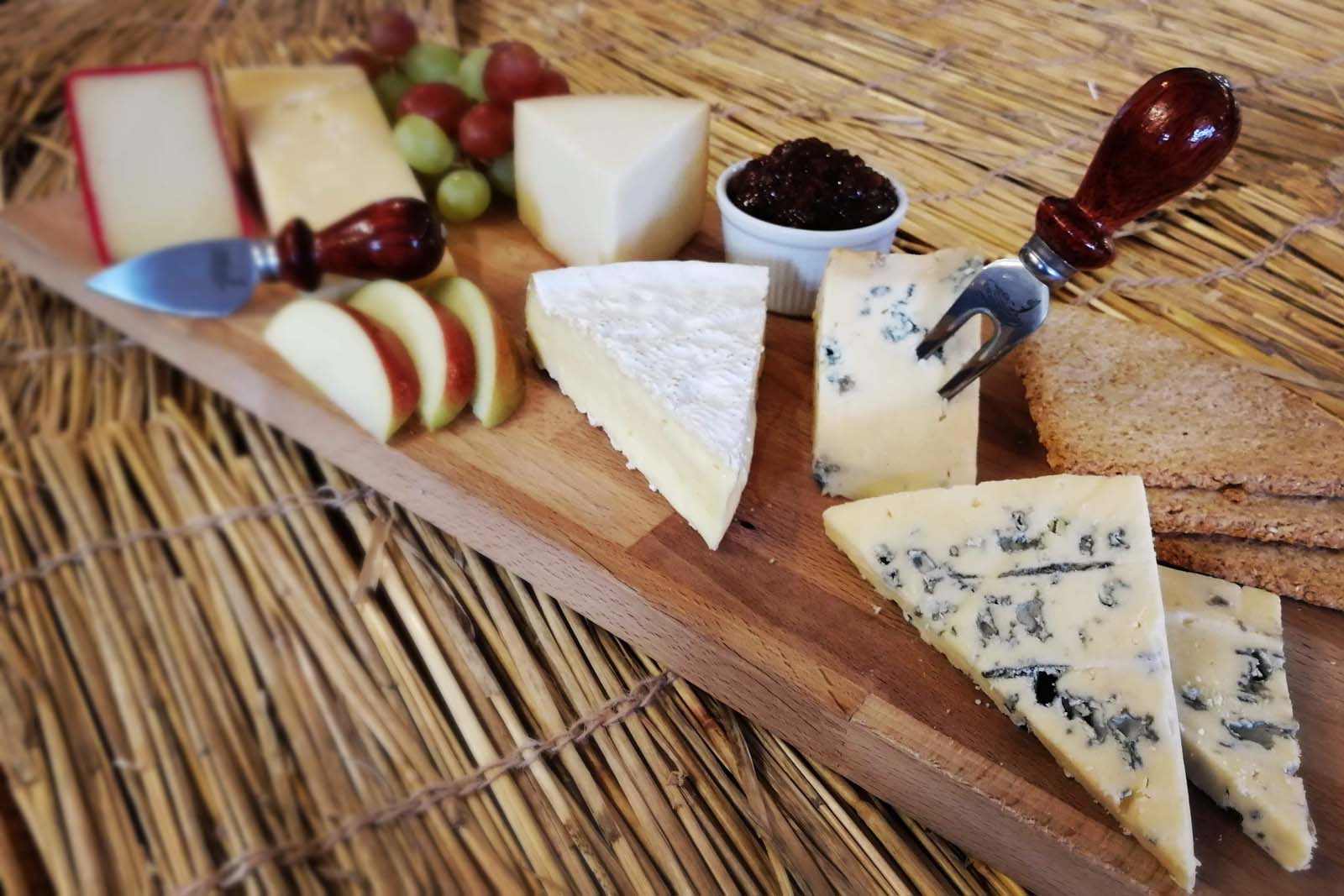 Cheese Monger, Ullapool. Cheese board. Artisan