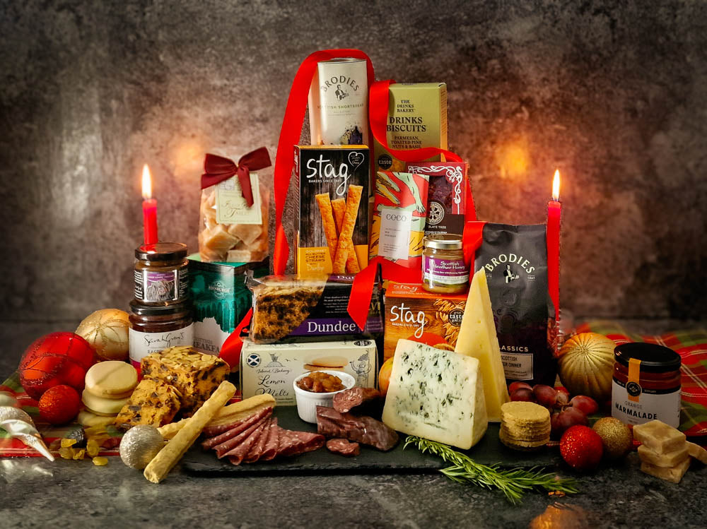 scottish artisan christmas hamper free uk delivery