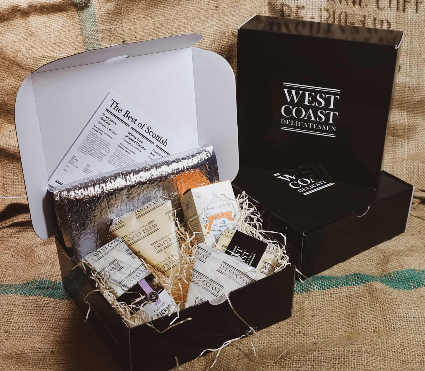 Scottish cheese box