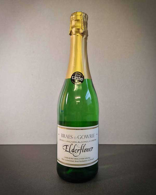 Braes o' Gowrie Sparkling Elderflower Drink (0% ABV - (75cl))