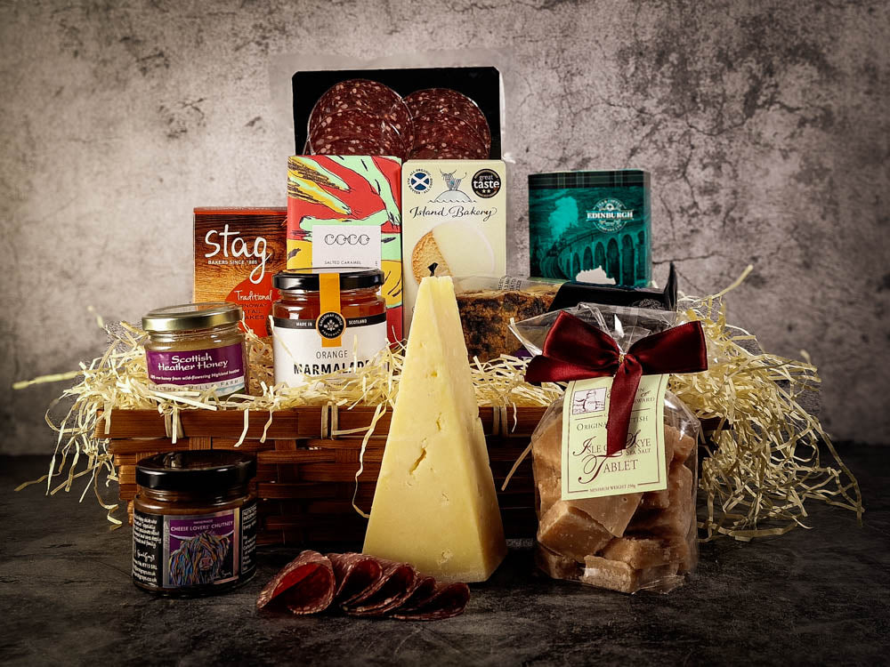 Taste of Scotland Hamper, free uk delivery