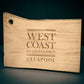 Wooden Cheese & Charcuterie Board, Ullapool Gift, reclaimed sustainable scottish wood
