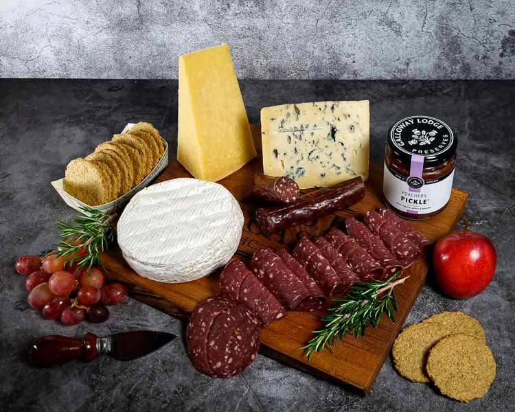 Cheese and charcuterie Hamper, scotland, uk delivery