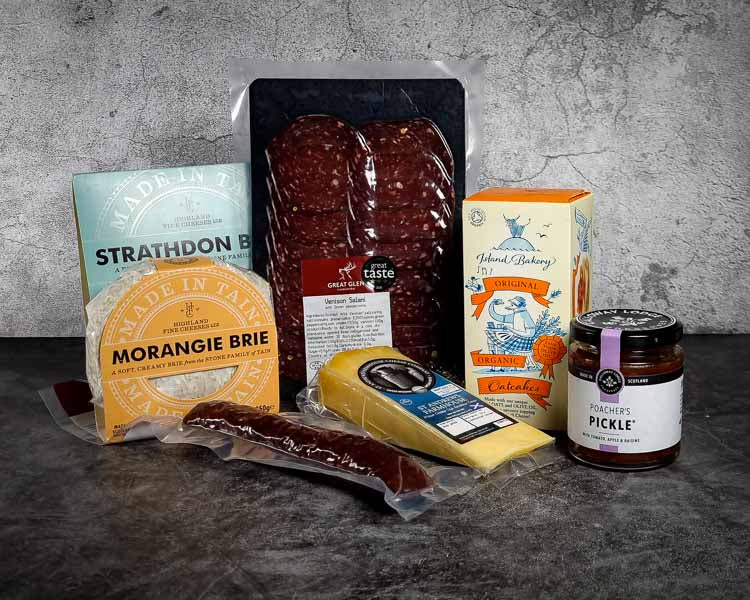 Huntsman Cheese and Charcuterie Hamper, scotland, uk delivery