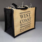 Jute Shopping bag west coast delicatessen Ullapool